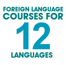 Foreign Language Courses for 12 Languages